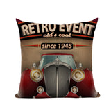 Home Cushion Cover - Vintage Cars - Great Useful Things