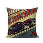 Home Cushion Cover - Vintage Cars - Great Useful Things