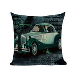 Home Cushion Cover - Vintage Cars - Great Useful Things