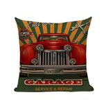 Home Cushion Cover - Vintage Cars - Great Useful Things