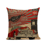 Home Cushion Cover - Vintage Cars - Great Useful Things