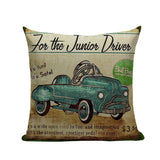 Home Cushion Cover - Vintage Cars - Great Useful Things