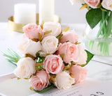 Rose Bouquet/Faux - 12 pcs - Great Useful Things