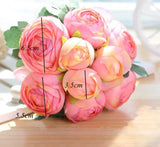 Rose Bouquet/Faux - 12 pcs - Great Useful Things