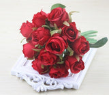 Rose Bouquet/Faux - 12 pcs - Great Useful Things