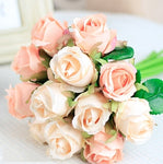 Rose Bouquet/Faux - 12 pcs - Great Useful Things