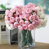 Tea Rose - Silk Bouquets (27 pcs) - Great Useful Things