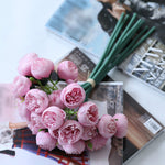 Tea Rose - Silk Bouquets (27 pcs) - Great Useful Things