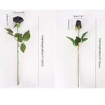 Dark-coloured Artificial Flowers  - 15 pcs - Great Useful Things