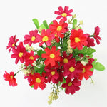 Daisy Bouquet/Silk (7 branches/28 flower heads) - Great Useful Things